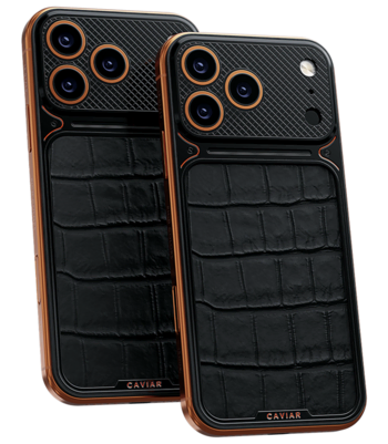 Custom iPhone 17 Pro/Pro Max Black Orange