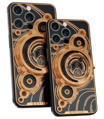 Custom iPhone 18 Pro/Pro Max 运行的行星-黄金
